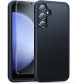 Schutzhülle für Galaxy S23 FE: stoßfeste, durchscheinende, matte Hülle in Militärqualität, robuster Ganzkörper-Fallschutz